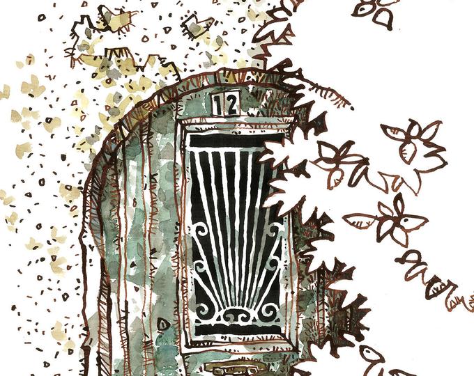 CRETAN DOOR #09